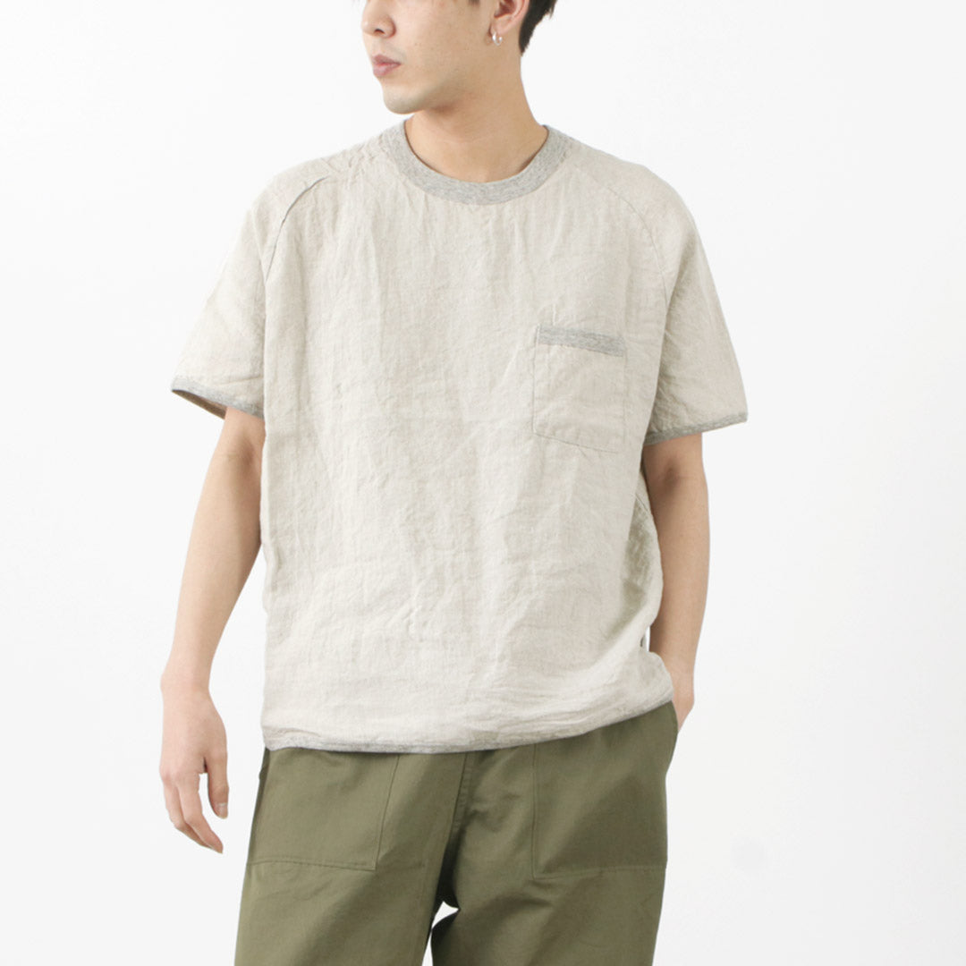 RE MADE IN TOKYO JAPAN / French Linen T-Shirt