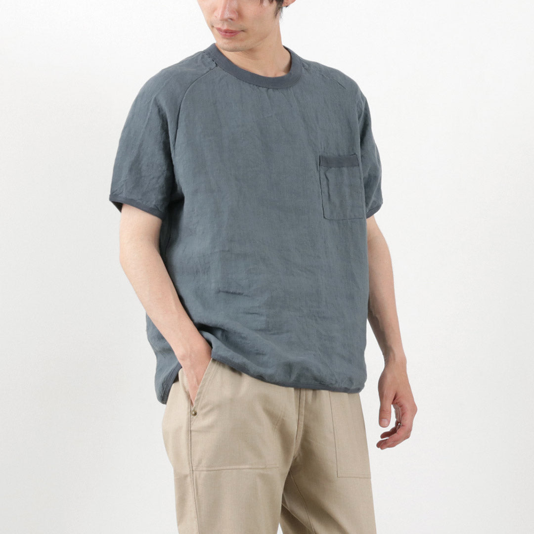 RE MADE IN TOKYO JAPAN / French Linen T-Shirt