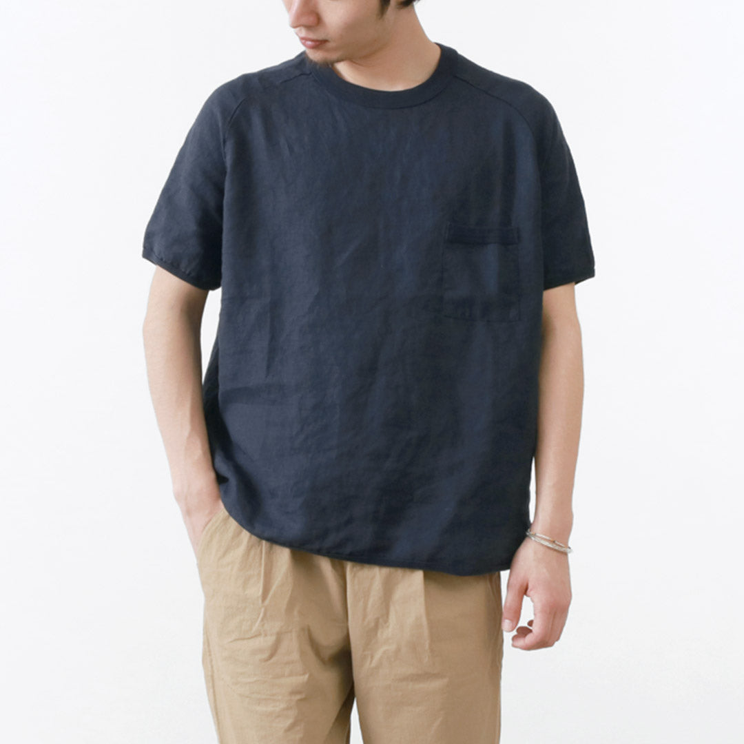 RE MADE IN TOKYO JAPAN / French Linen T-Shirt