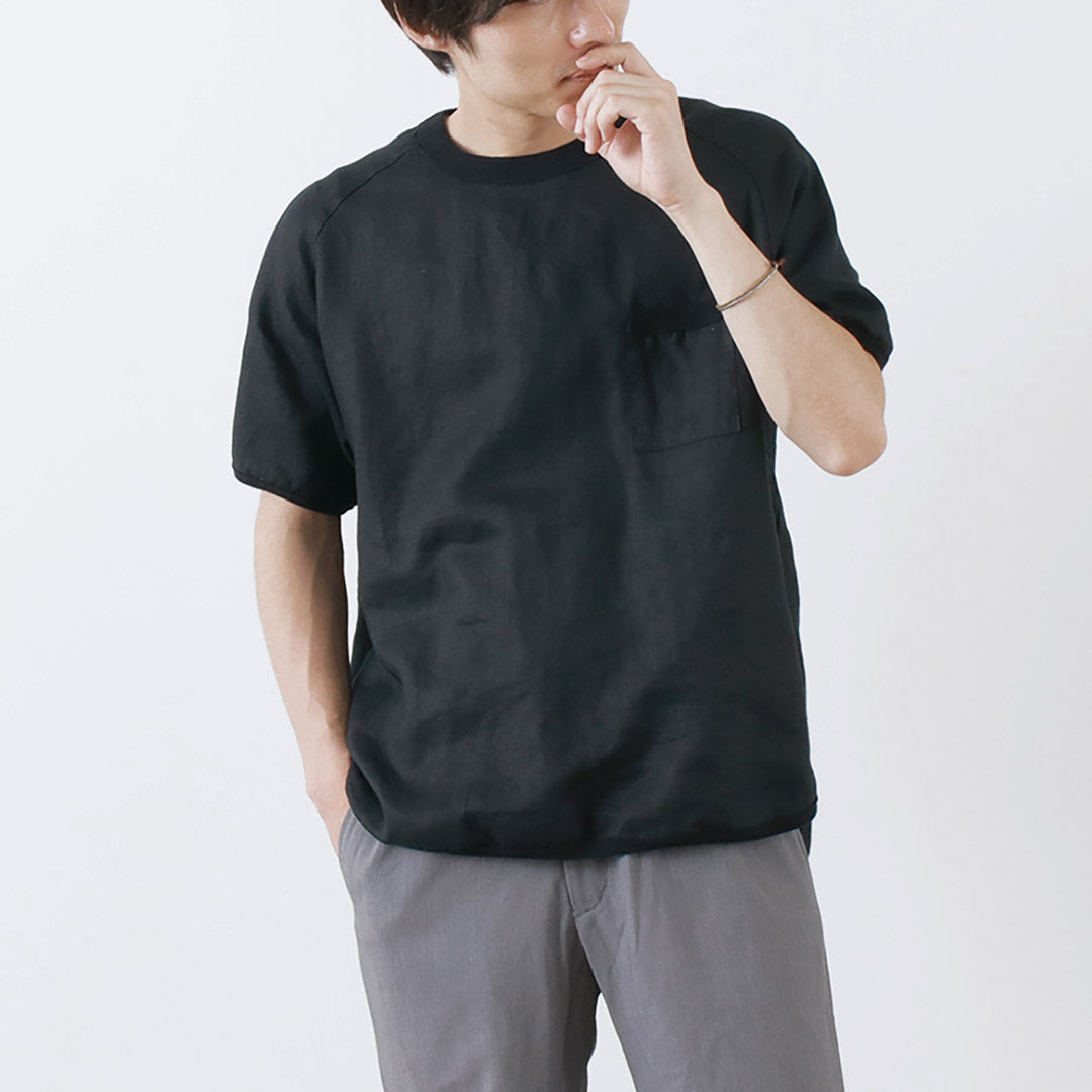 RE MADE IN TOKYO JAPAN / French Linen T-Shirt