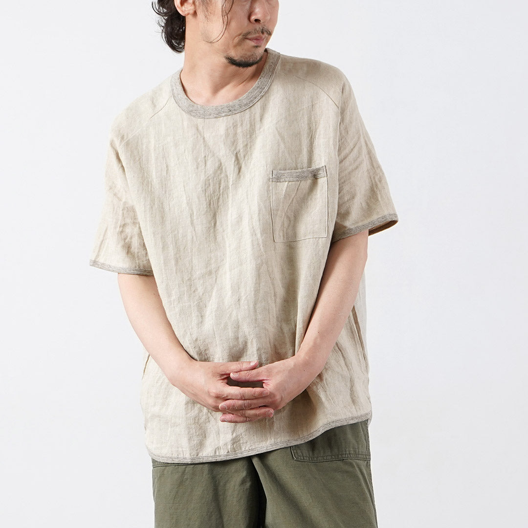 RE MADE IN TOKYO JAPAN / French Linen T-Shirt