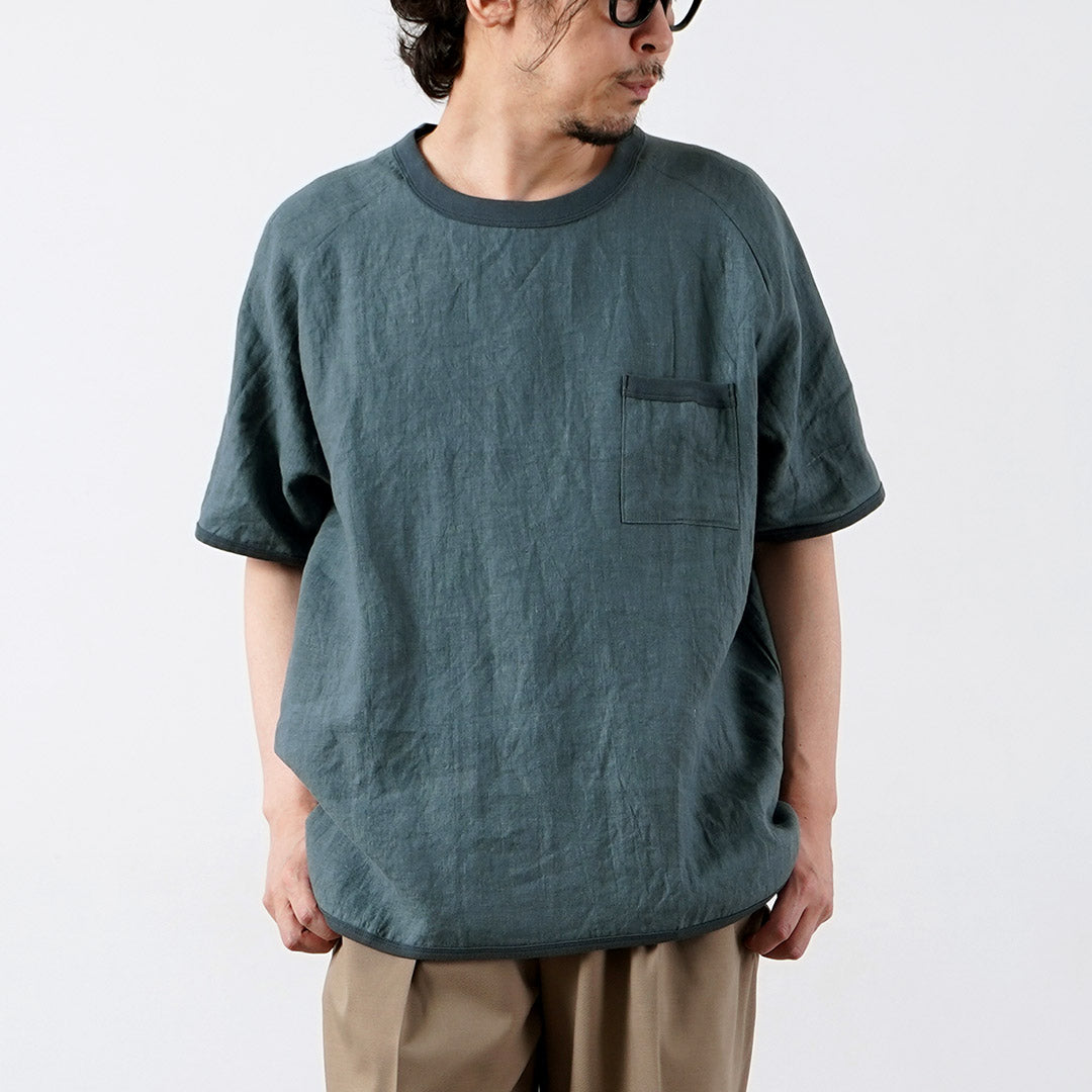 RE MADE IN TOKYO JAPAN / French Linen T-Shirt