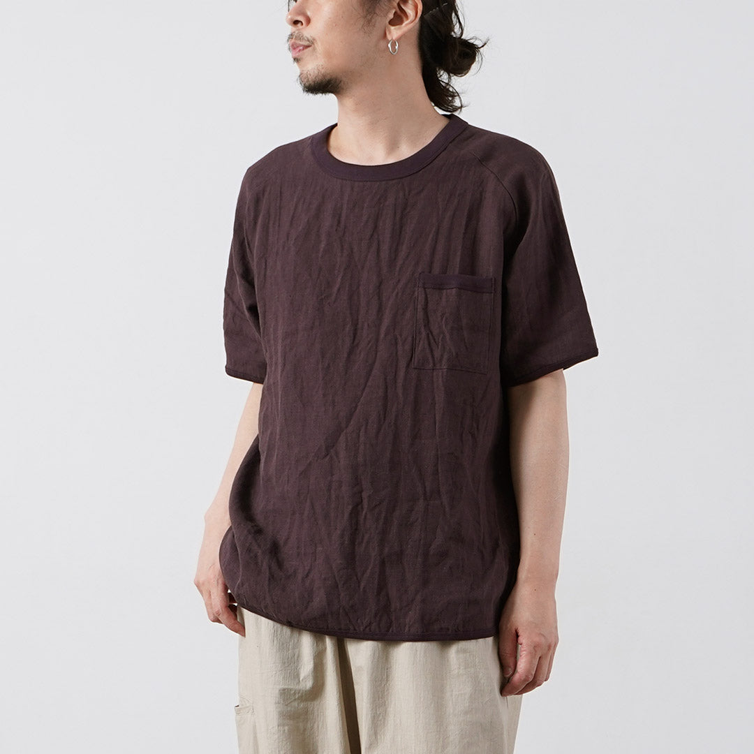 RE MADE IN TOKYO JAPAN / French Linen T-Shirt