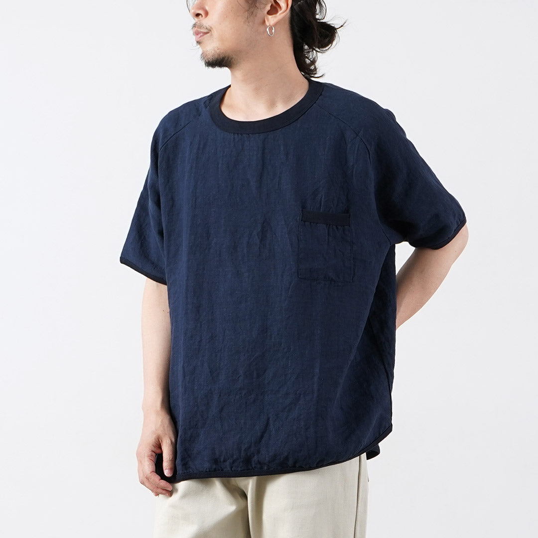 RE MADE IN TOKYO JAPAN / French Linen T-Shirt