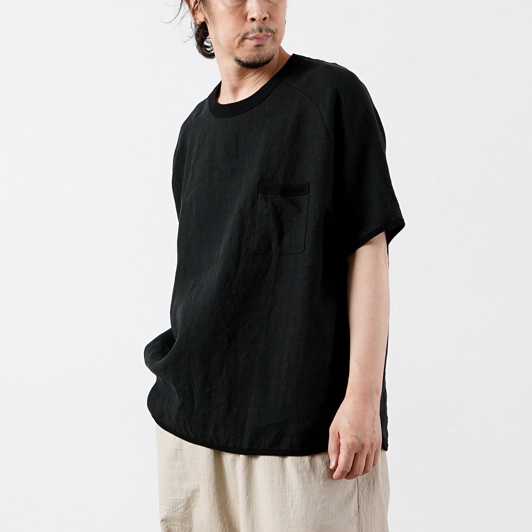 RE MADE IN TOKYO JAPAN / French Linen T-Shirt