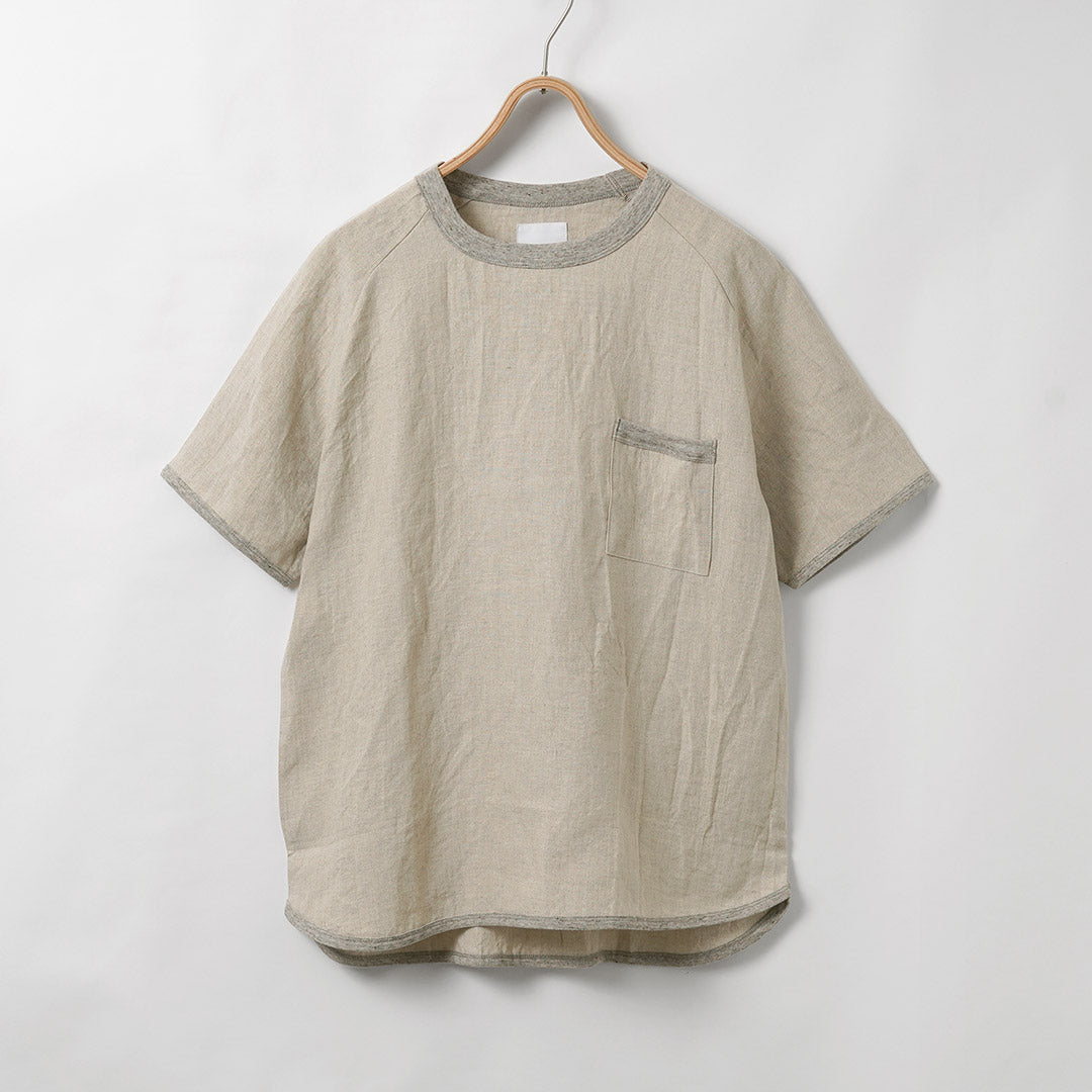 RE MADE IN TOKYO JAPAN / French Linen T-Shirt