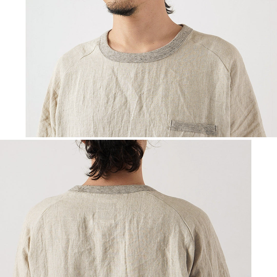 RE MADE IN TOKYO JAPAN / French Linen T-Shirt