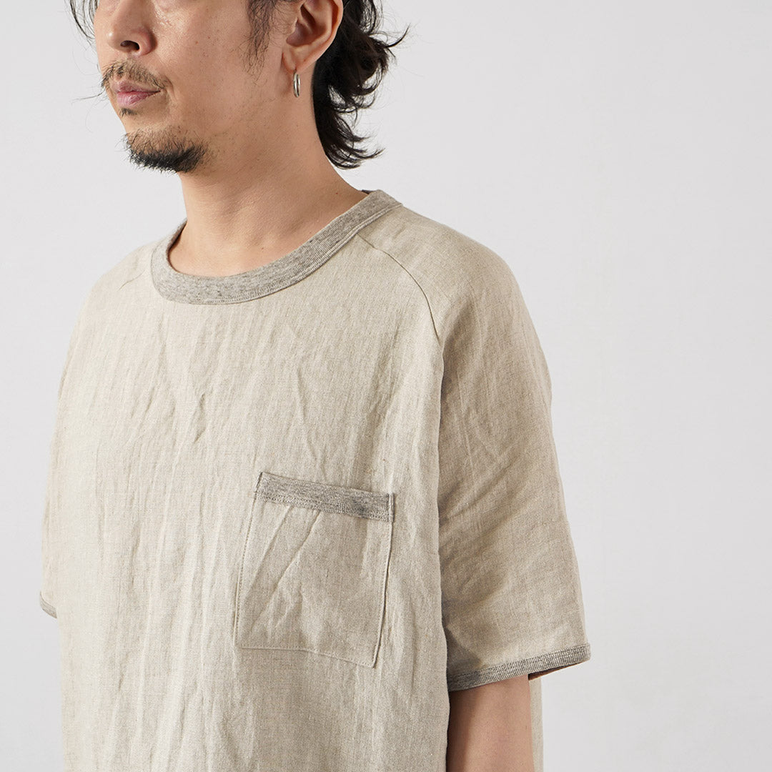 RE MADE IN TOKYO JAPAN / French Linen T-Shirt