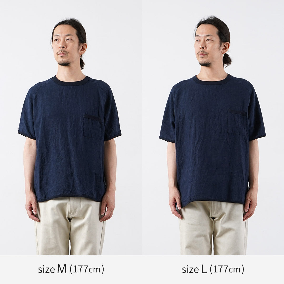 RE MADE IN TOKYO JAPAN / French Linen T-Shirt