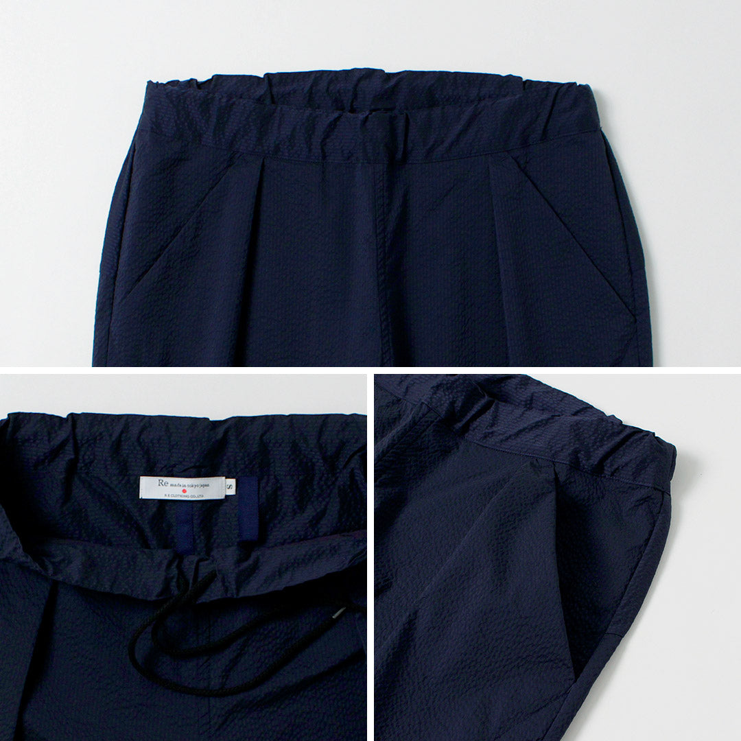 RE MADE IN TOKYO JAPAN / Coolmax 泡泡纱长裤