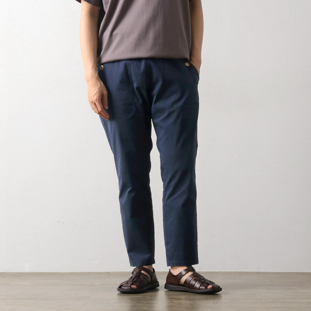 RE Made à Tokyo Japan / Coded CoolMax Seersucker Checkle Pantums