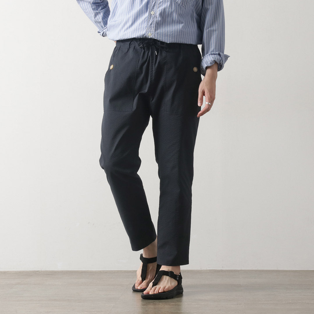 RE Made à Tokyo Japan / Coded CoolMax Seersucker Checkle Pantums