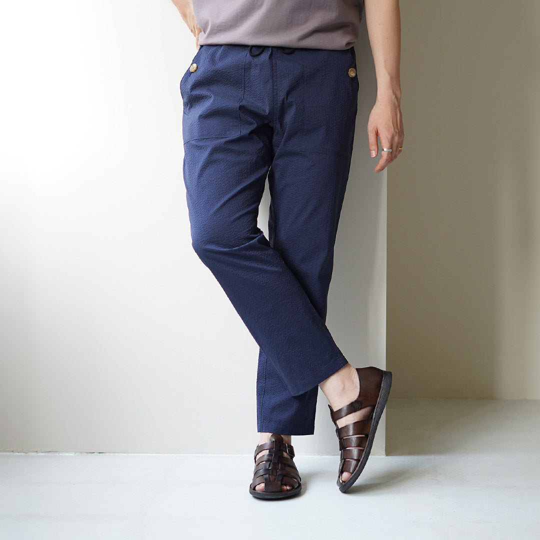 RE Made à Tokyo Japan / Coded CoolMax Seersucker Checkle Pantums