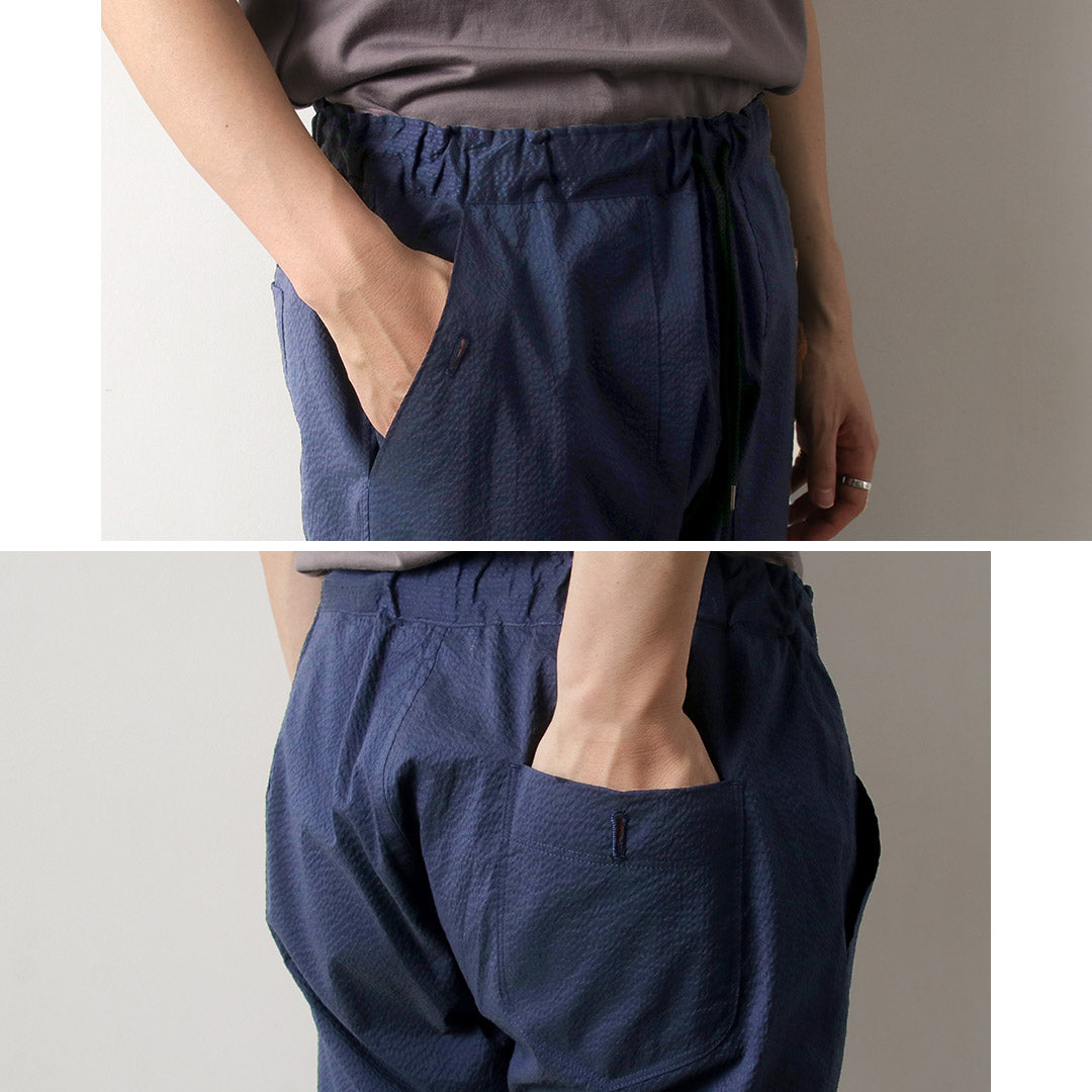 RE Made à Tokyo Japan / Coded CoolMax Seersucker Checkle Pantums