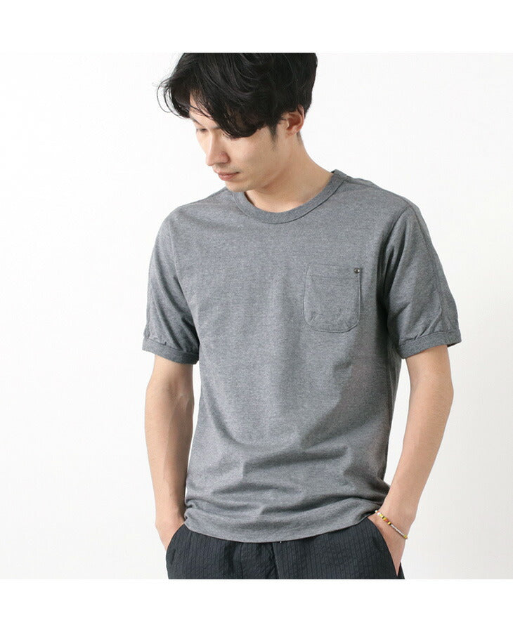 Re fait à Tokyo Japan / Split Raglan Pocket T-shirt