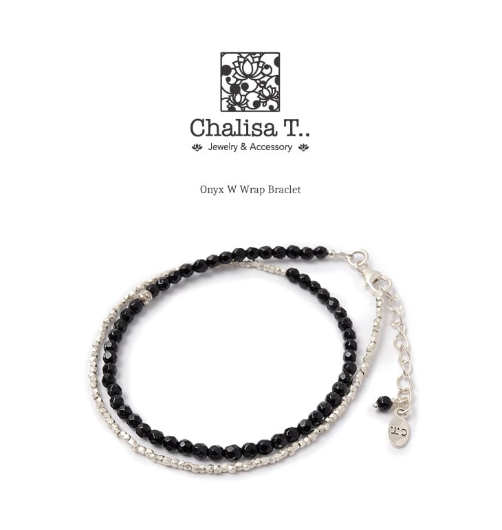 Chalisa T .. / Bracelet ONYX W-WAP