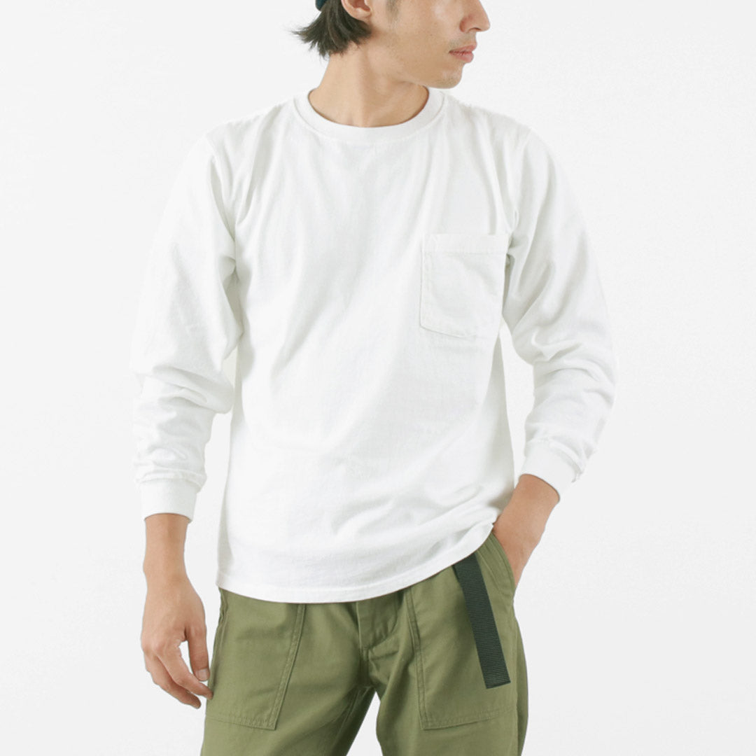 GOODWEAR / Crew Neck Pocket T-Shirt Long Sleeve