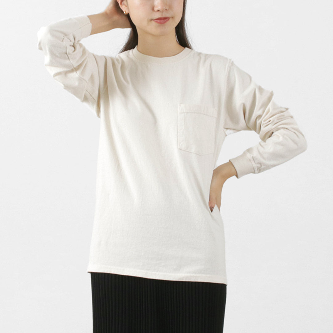 GOODWEAR / Crew Neck Pocket T-Shirt Long Sleeve