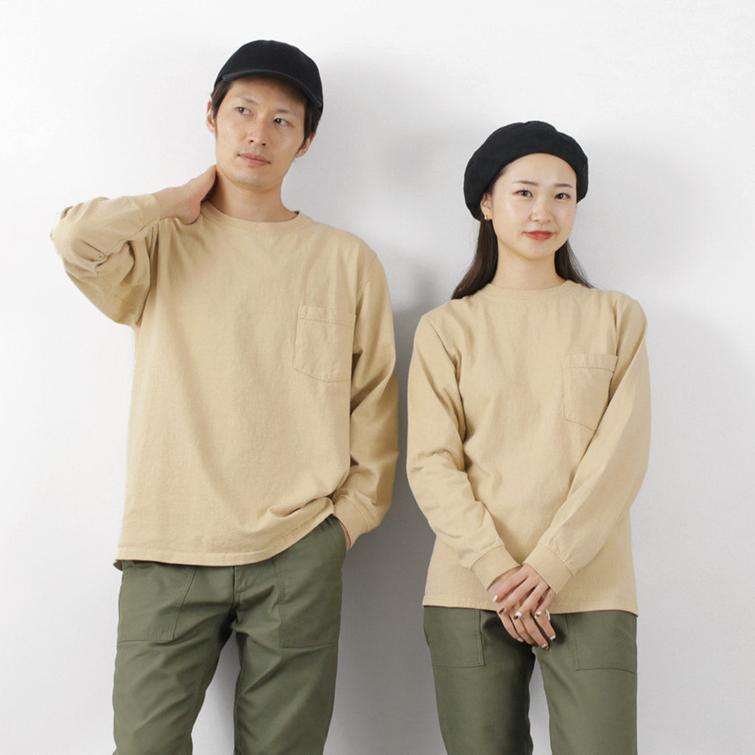 GOODWEAR / Crew Neck Pocket T-Shirt Long Sleeve