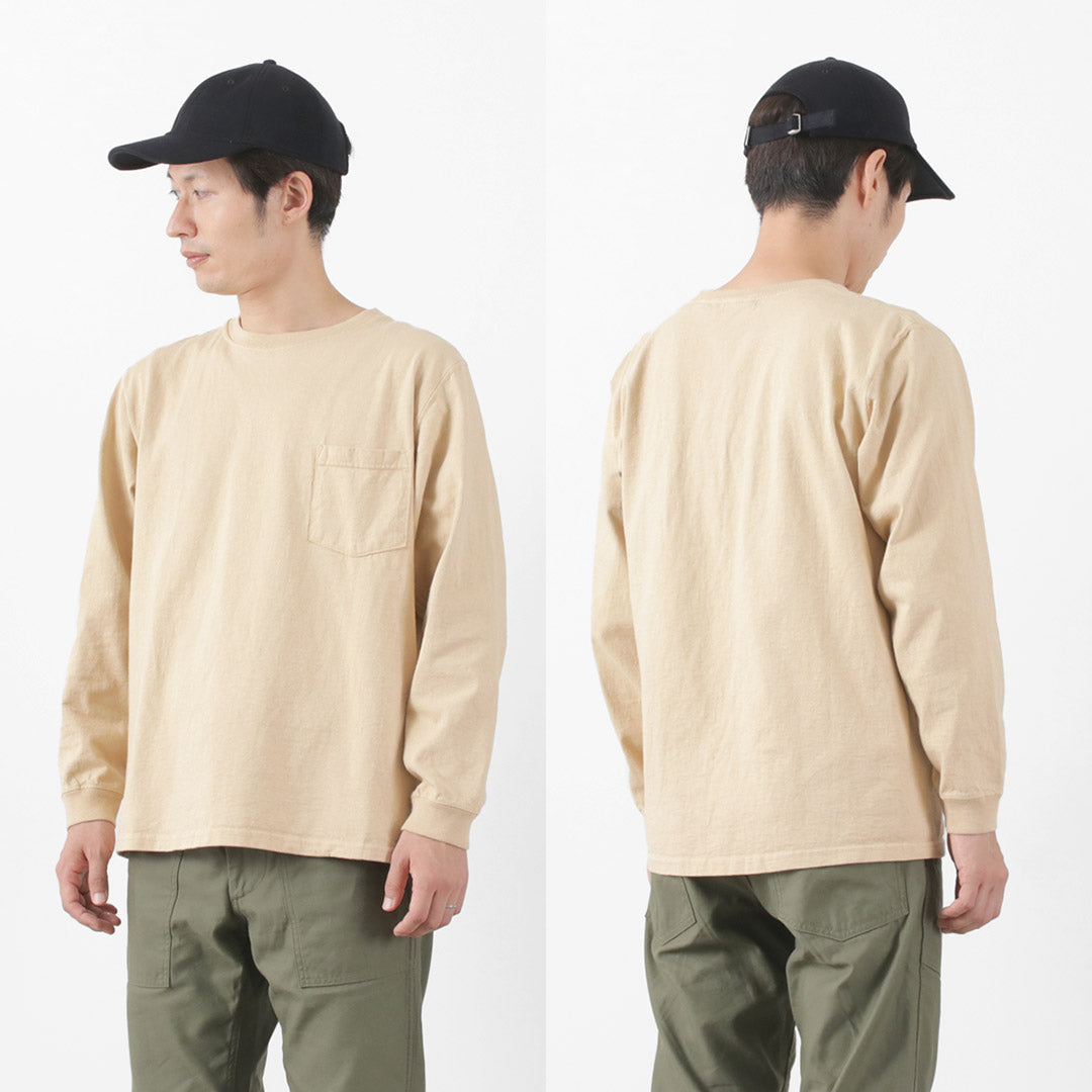 GOODWEAR / Crew Neck Pocket T-Shirt Long Sleeve