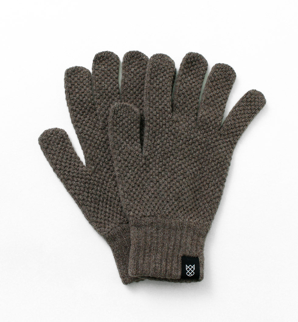 Guantes de punto Robert Mackie / Tuck Stitch Knit