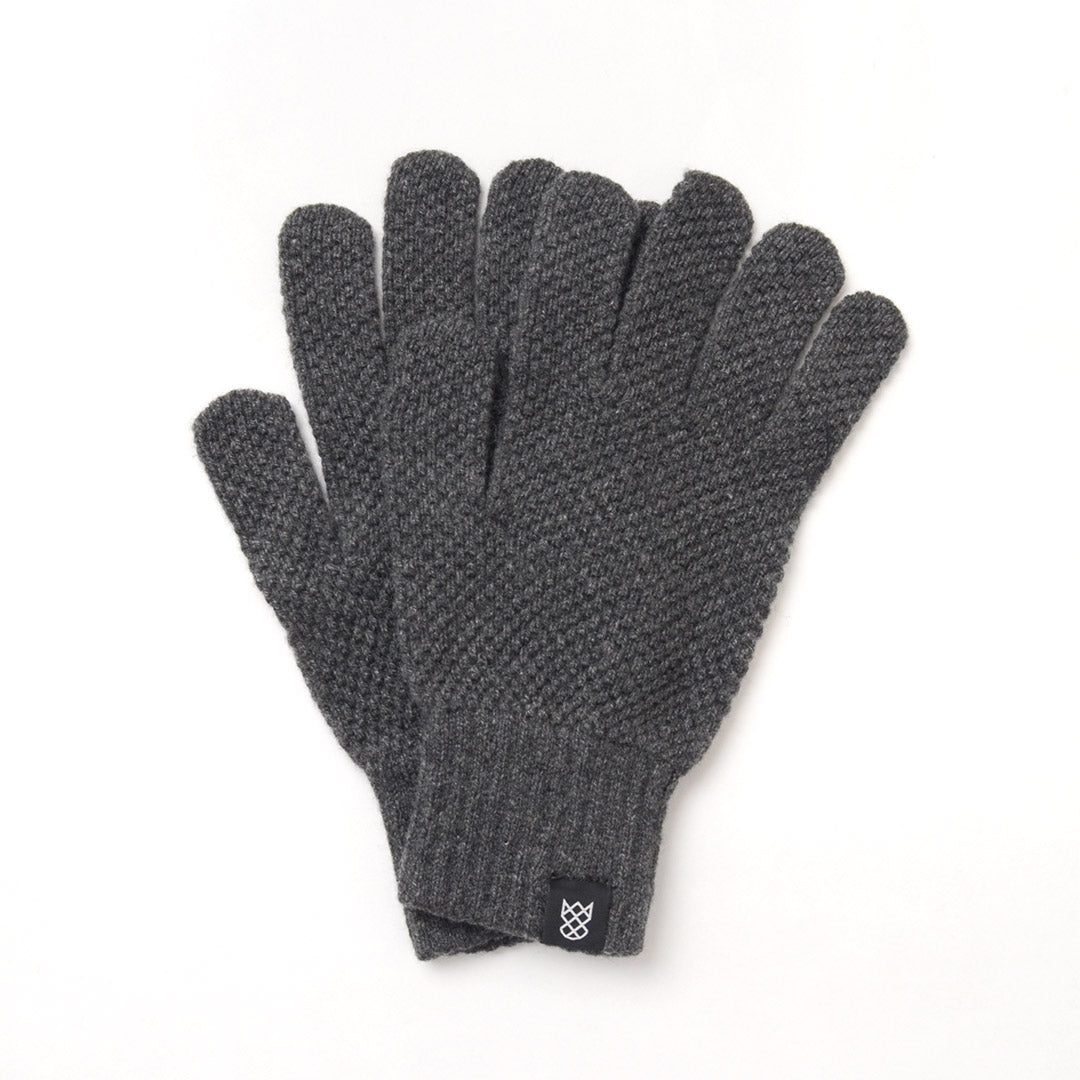 Gants en tricot Robert Mackie / Tuck Stitch