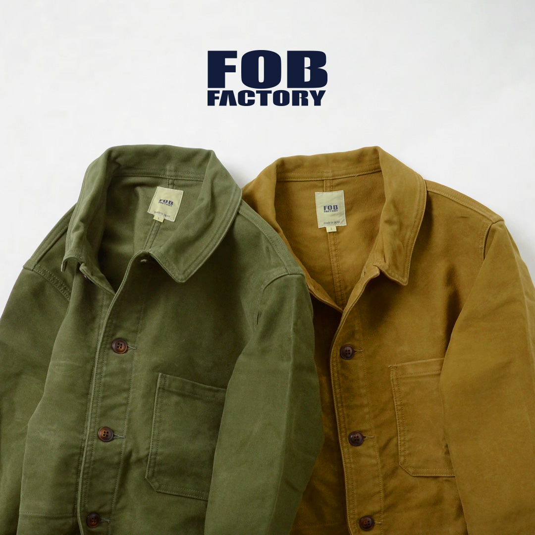 FOB FACTORY / F2373 French moleskin jacket