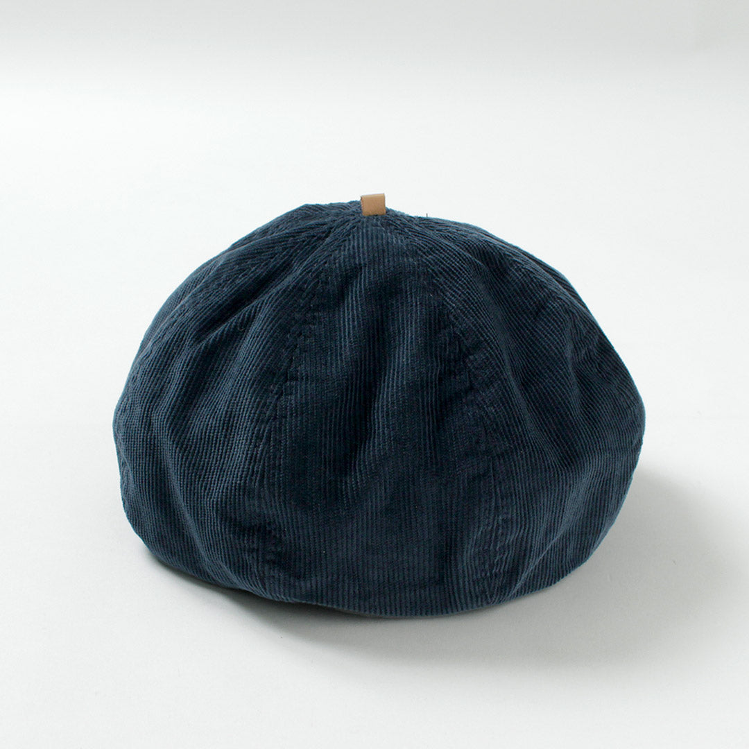 HIGHER / 灯芯绒贝雷帽