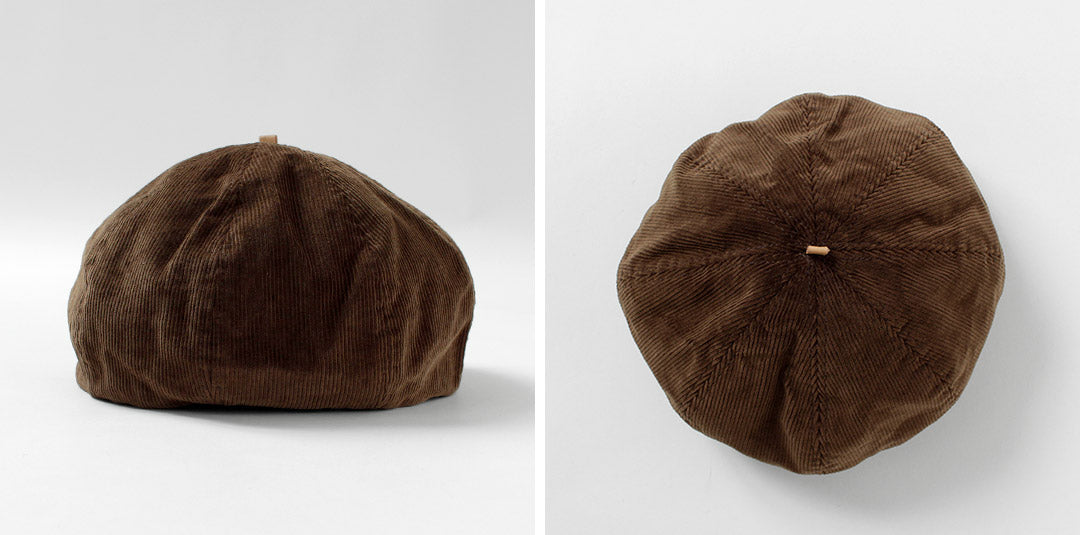 HIGHER / 灯芯绒贝雷帽