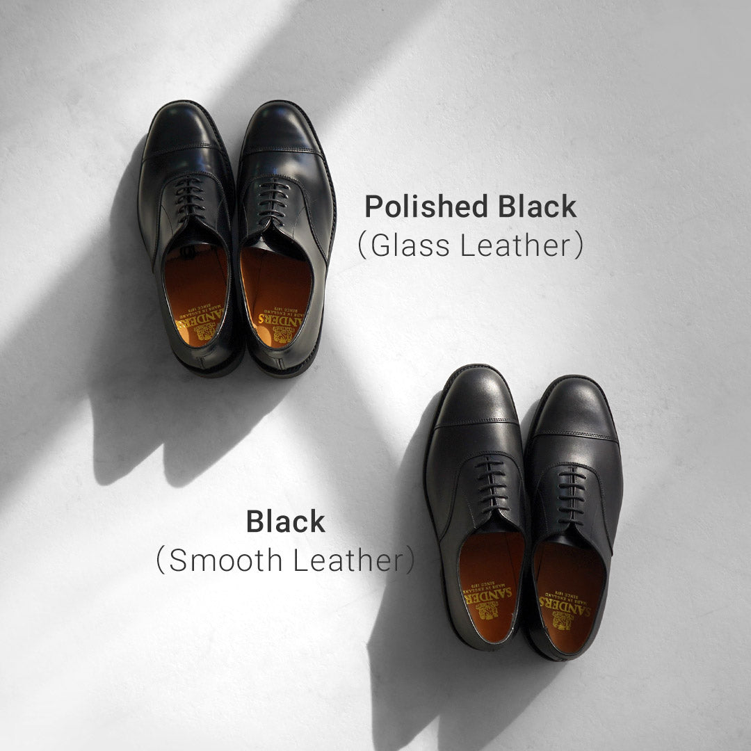 샌더스 / 캡토 옥스퍼드 레더 슈즈 - 전속모델