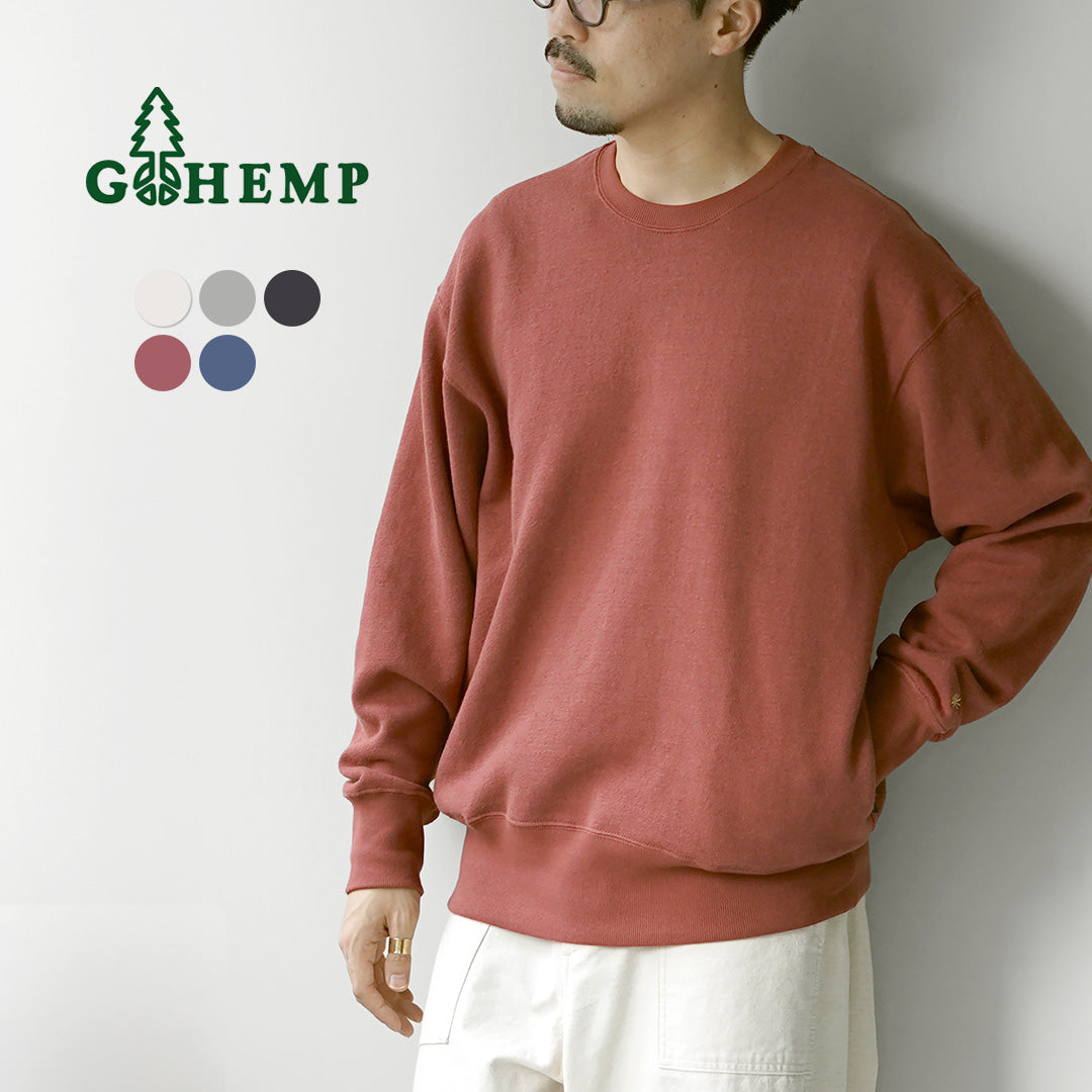 GOHEMP / 麻圆领运动衫
