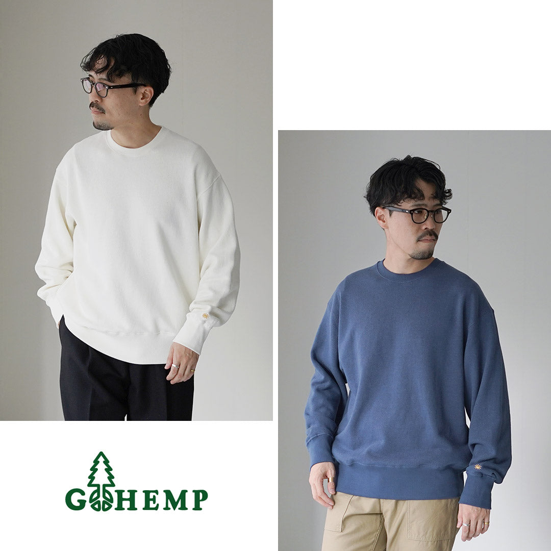 GOHEMP / Hemp Crew Sweatshirt