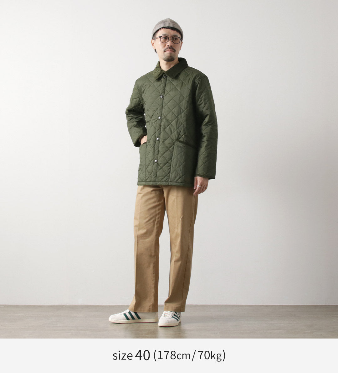 Barbour / Liddedale SL 나일론 퀼트 재킷