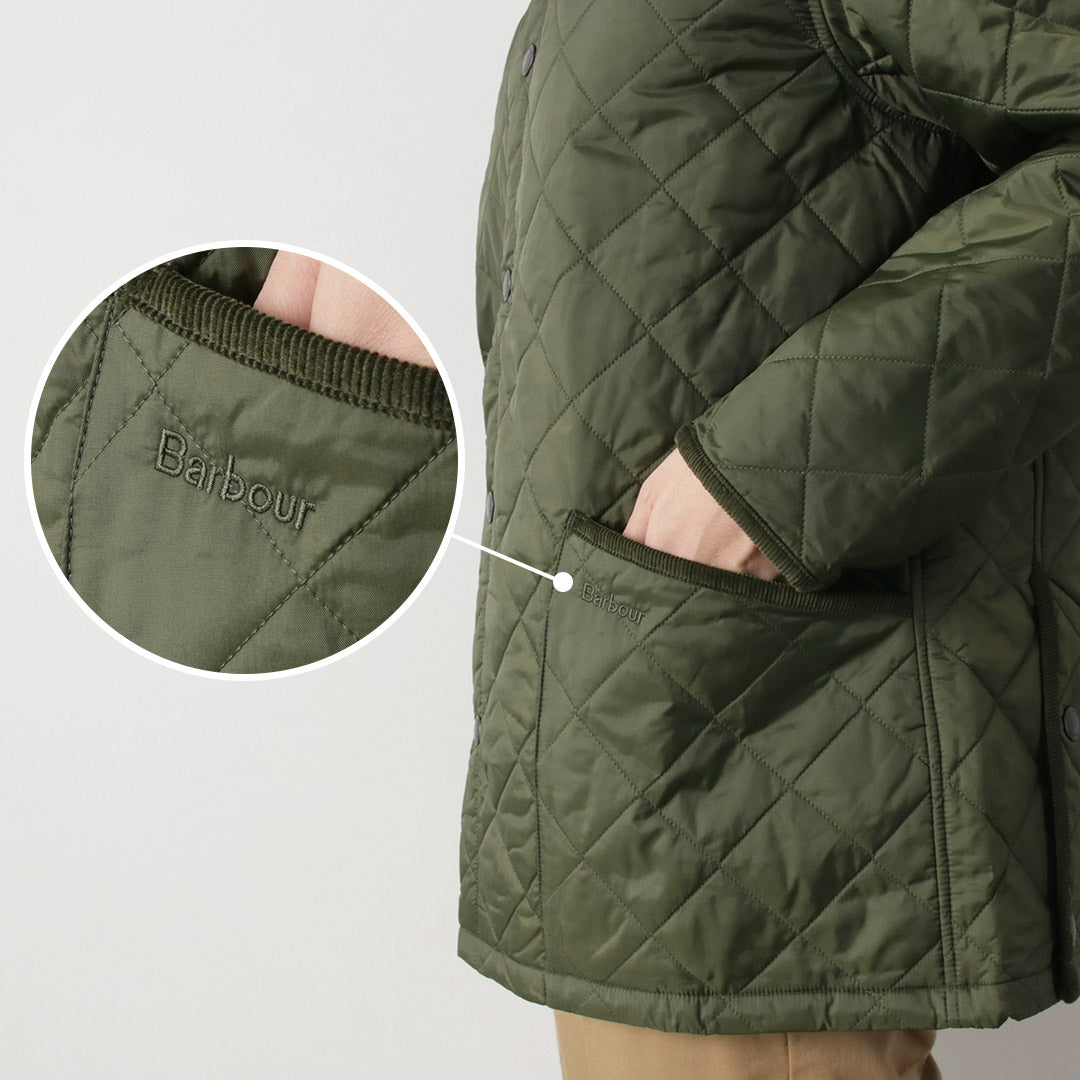 Barbour / Liddedale SL 나일론 퀼트 재킷