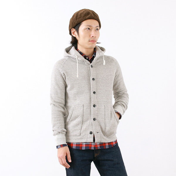 KEPANI / Honolulu / Hooded Sweatshirt Cardigan