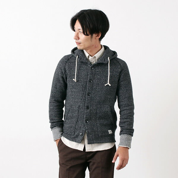 KEPANI / Honolulu / Hooded Sweatshirt Cardigan