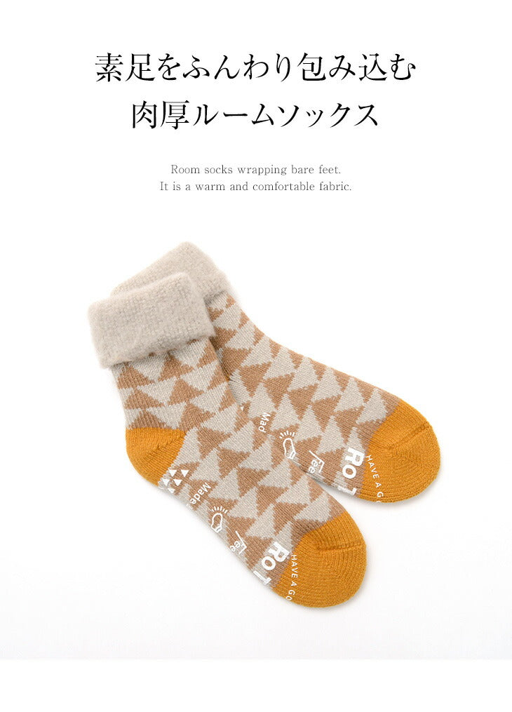 Rototo / R1179 Comfy Room Socks Sankaku