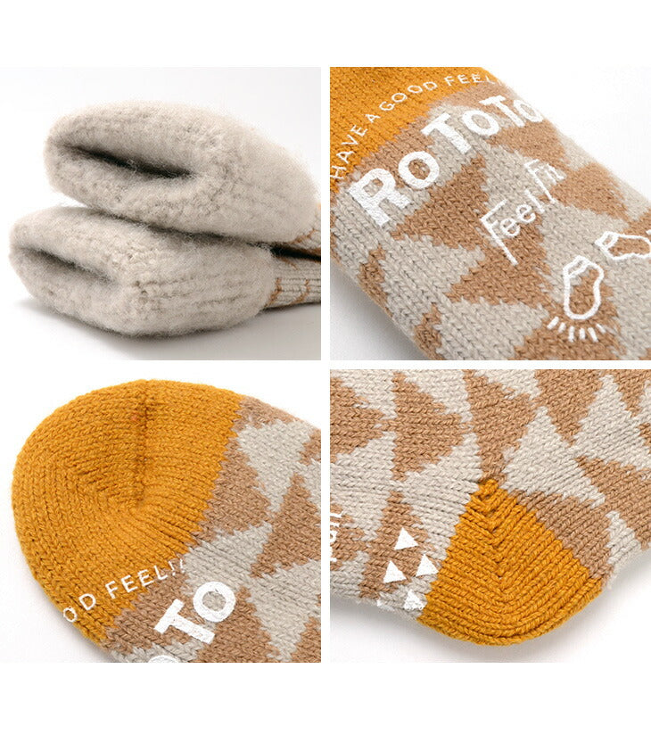 ROTOTO / R1179 Comfy Room Socks SANKAKU