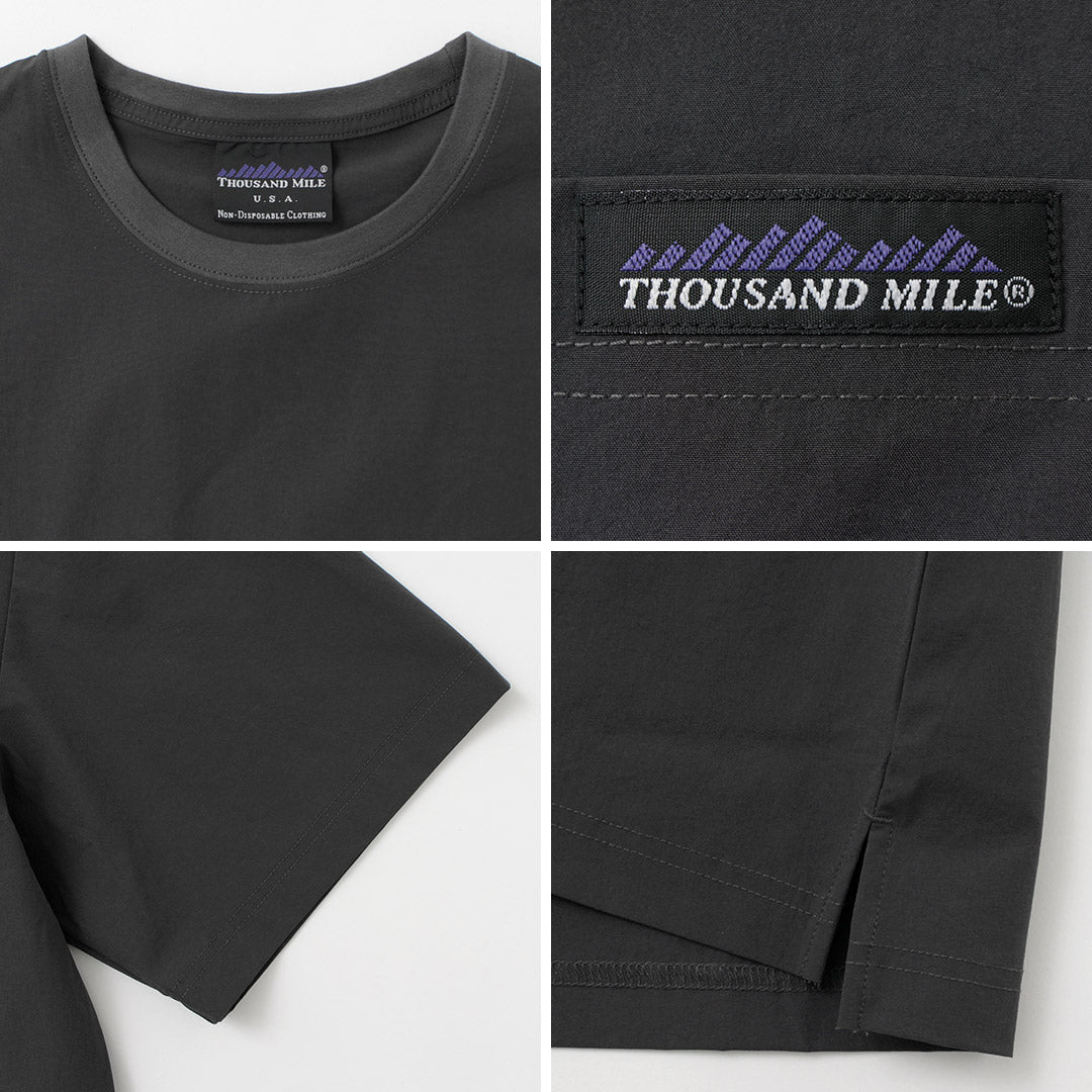 THOUSAND MILE / Short Sleeve T-Shirt and Long Pants Set