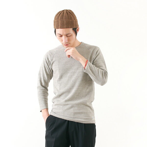 KEPANI / Raffy Spun Milled 7/10 Sleeve T-Shirt