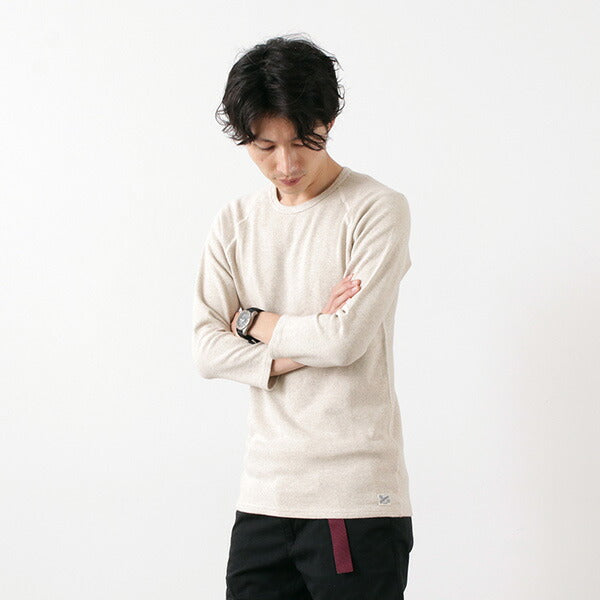 KEPANI / Raffy Spun Milled 7/10 Sleeve T-Shirt