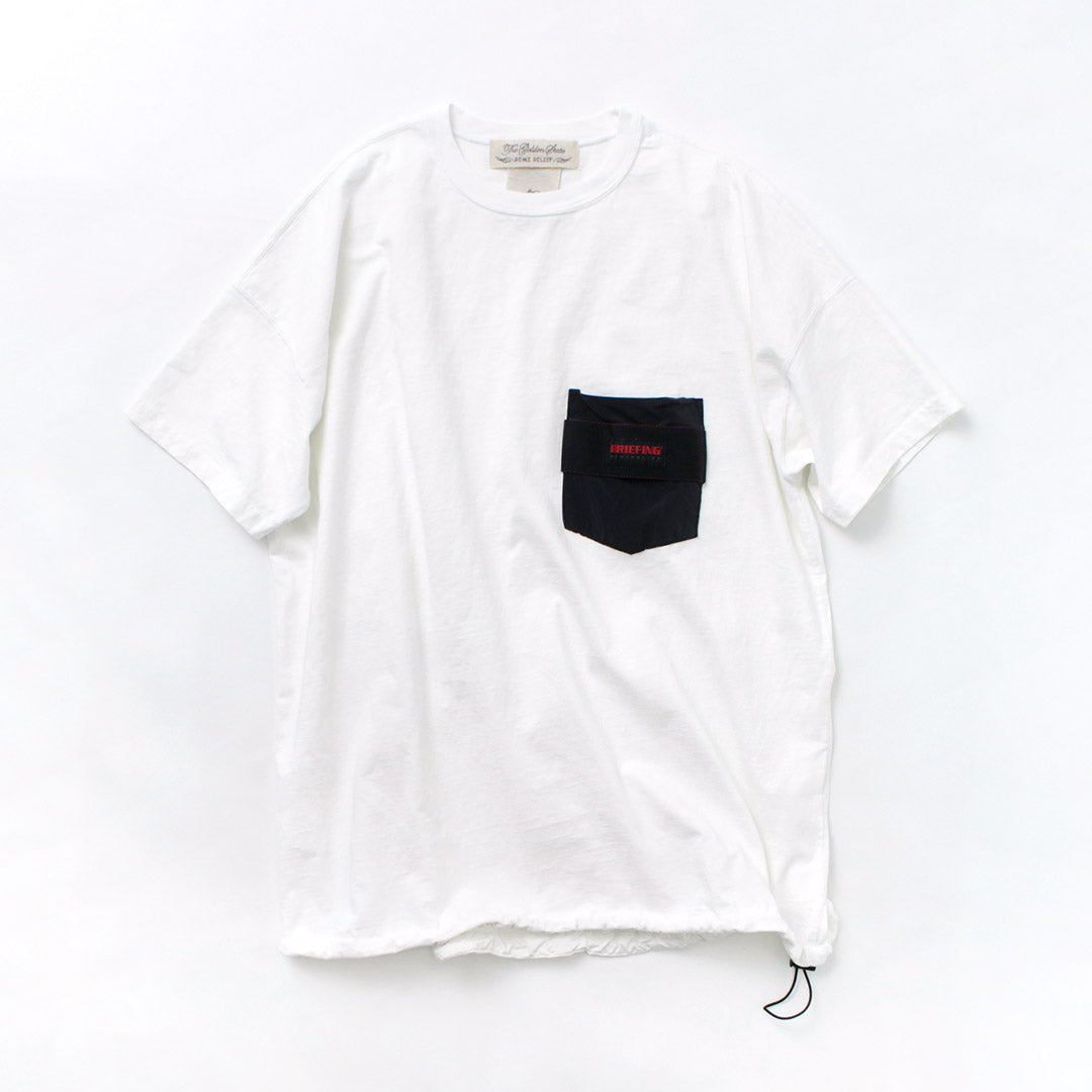 REMI RELIEF ~ BRIEFING / Collaboration jersey pocket T-shirt