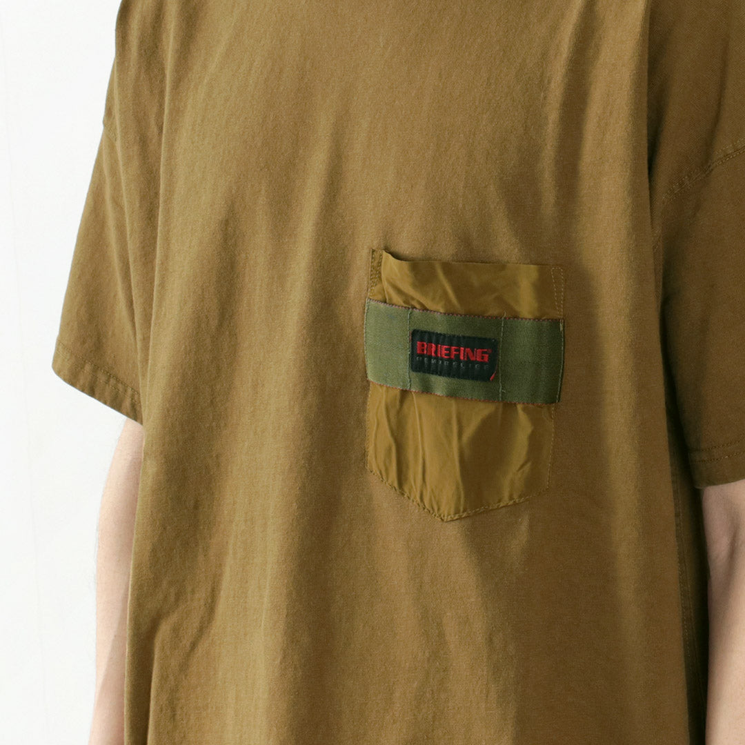 REMI RELIEF ~ BRIEFING / Collaboration jersey pocket T-shirt