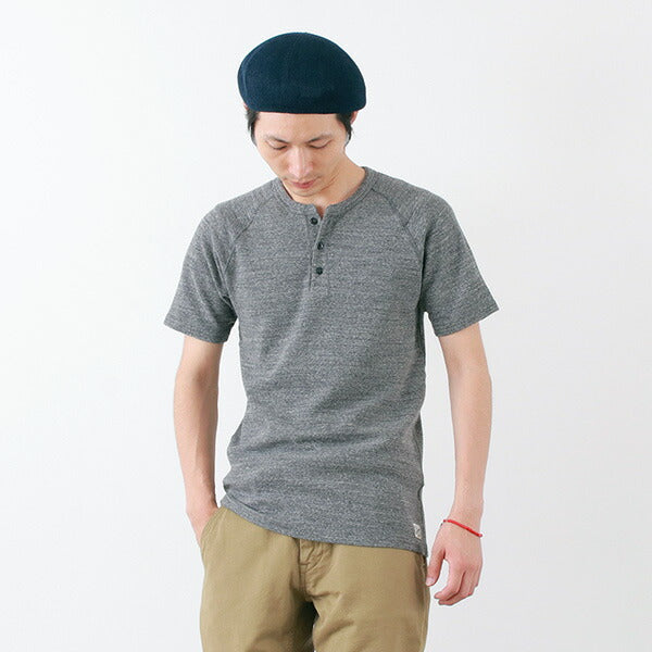 KEPANI / Raffy Spun Milled Henry Neck T-Shirt