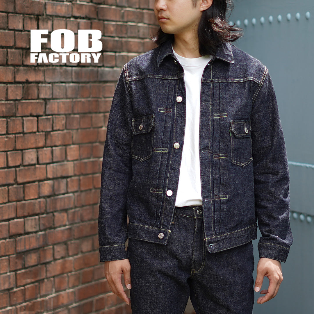 FOB Factory / F2378 G3 Selvedge Denim 2da chaqueta