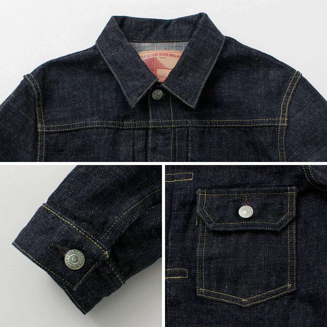 FOB Factory / F2378 G3 Selvedge Denim 2e veste