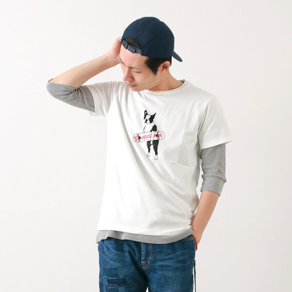 REMI RELIEF / LW Print T-Shirt (DOG)