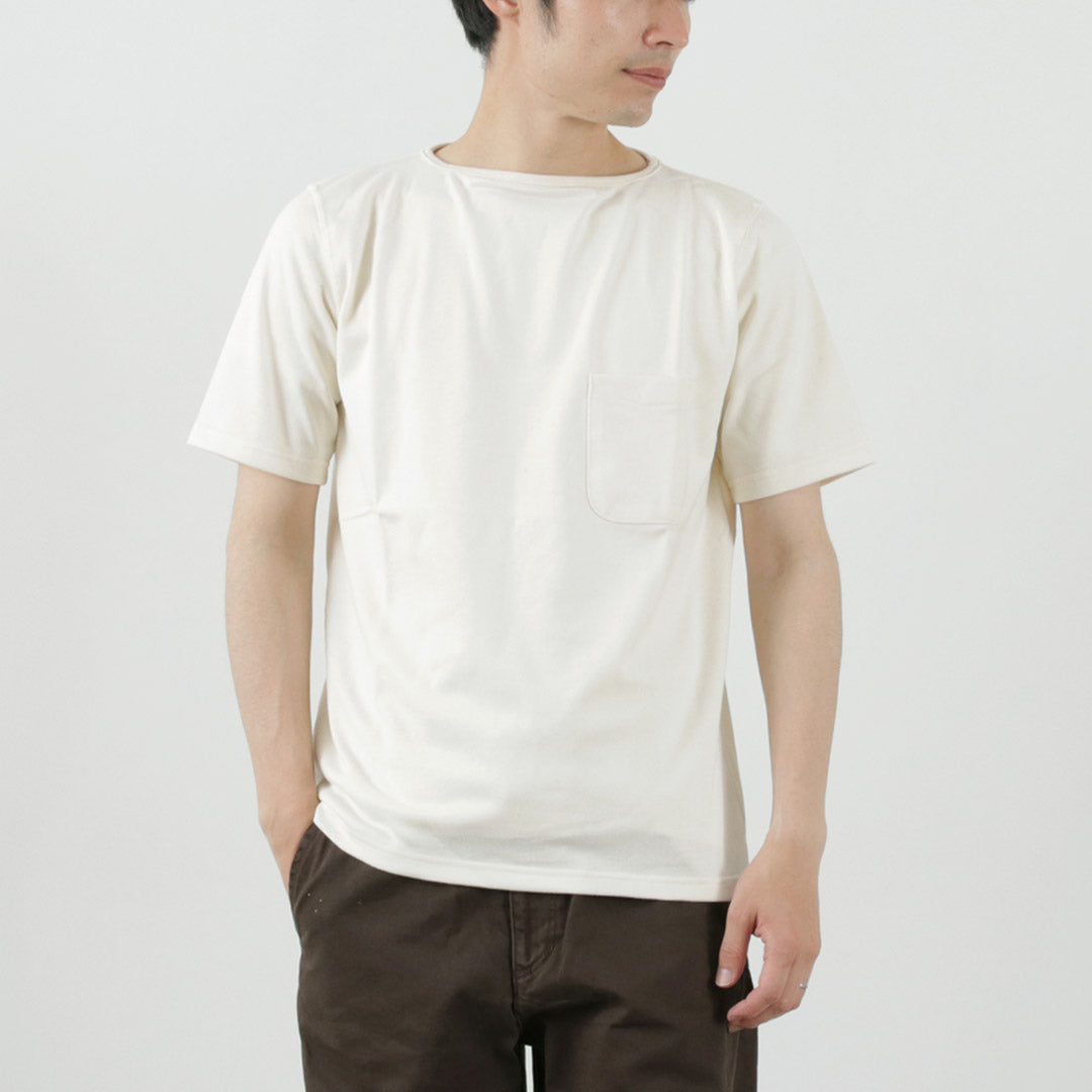 TIEASY / Summer Knit Pocket T-Shirt