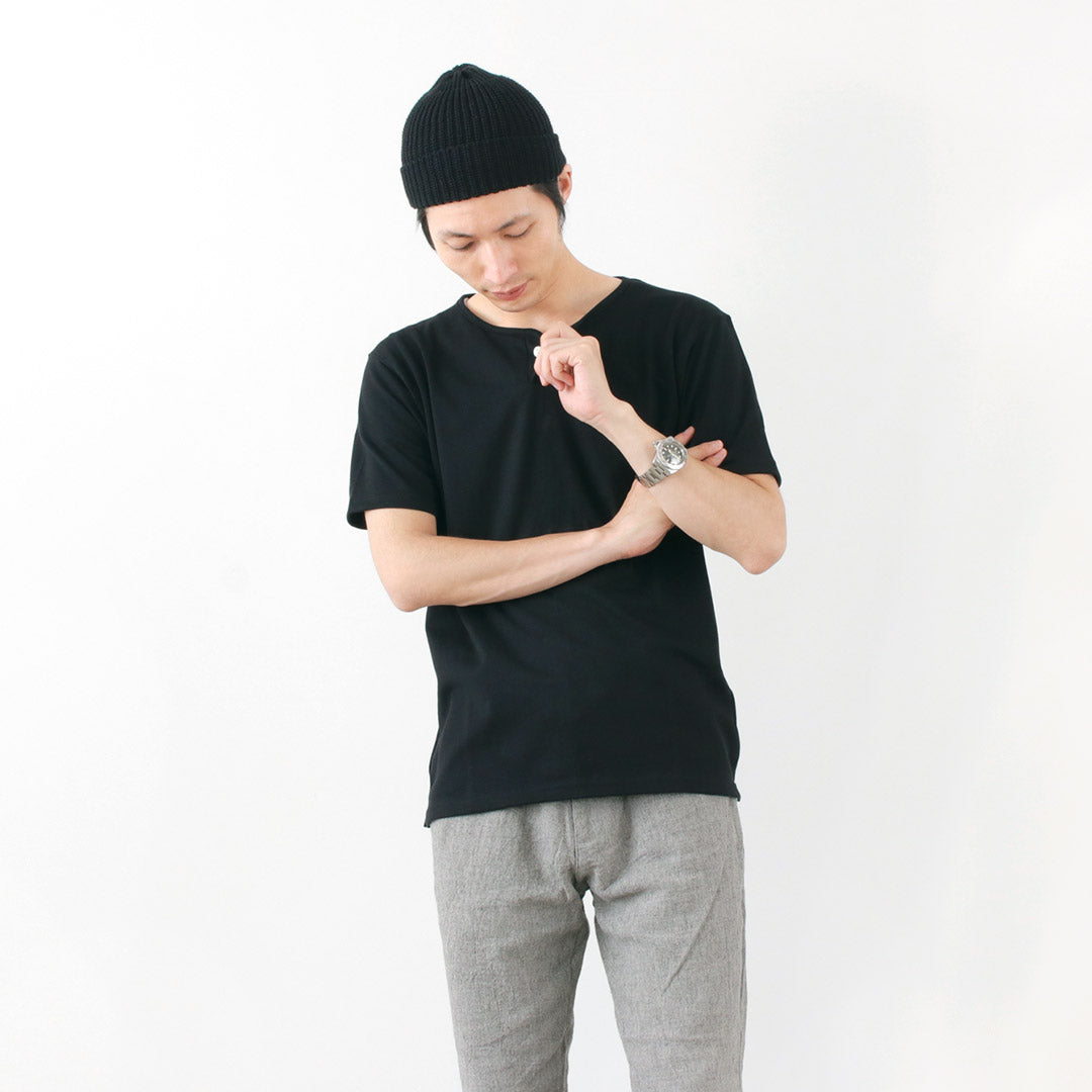 Tieasy / Summer Knits Henley短袖T恤