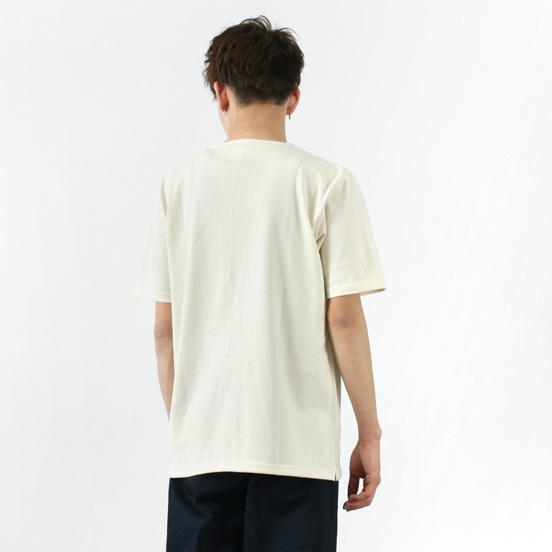 Tieasy / Summer Knits Henley Short Sleeve 티셔츠